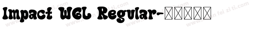 Impact WGL Regular字体转换